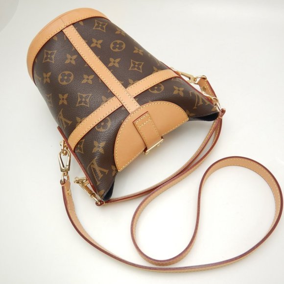 Louis Vuitton Monogram Duffle Bag Brown 2WAY Bag - Picture 3 of 7